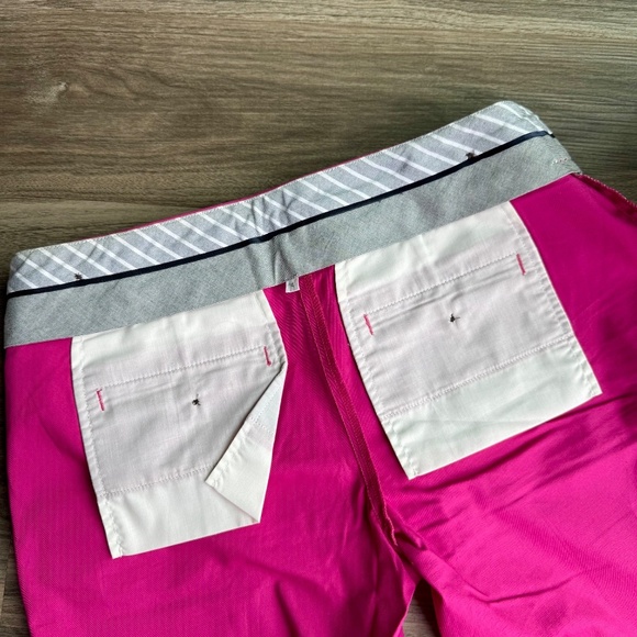 GAP Hot Pink Hip Slung Fit Lower Rise Tailored Bermuda Shorts Size 4 - Picture 11 of 14